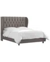 Skyline Furniture Wingback Bed