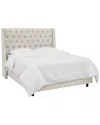 Skyline Furniture Wingback Bed