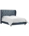 Skyline Furniture Wingback Bed