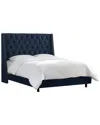 Skyline Furniture Wingback Bed