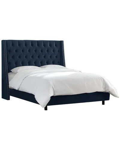 Skyline Furniture Wingback Bed