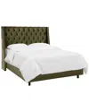 Skyline Furniture Wingback Bed