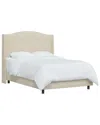 Skyline Wingback Bed