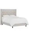 Skyline Wingback Bed