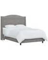 Skyline Wingback Bed