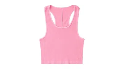 Pre-owned Skylrk Women's Tank In Baby In Pink
