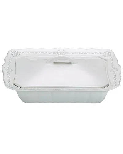 Skyros Designs Villa Beleza Covered Casserole In White
