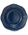 Skyros Designs Villa Beleza Rim Soup Bowl In Blue