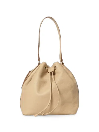Skytos Camilla Bucket Bag In Neutral