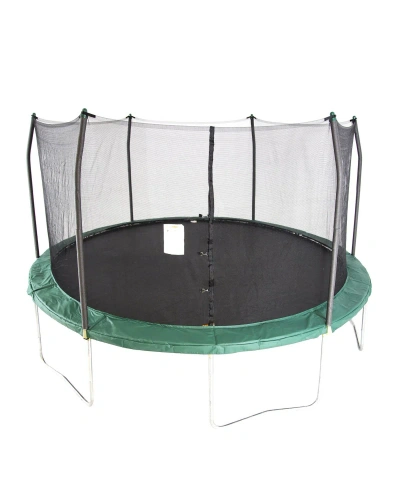 Skywalker Trampolines 15' Round Trampoline With Enclosure In Green
