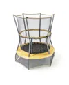 Skywalker Trampolines Activplay 48" Round Safari Explorer Mini Bouncer With Enclosure In Tan