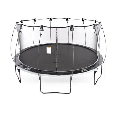 Skywalker Trampolines Epic Series 14'' Round Trampoline With Dual Black/gray Springpad