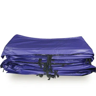 Skywalker Trampolines Pre-packaged 15' Round Royal Blue Spring Pad - For 6 Pole Enclosure - Pvc