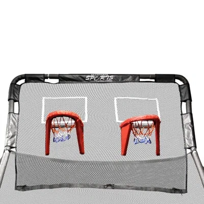 Skywalker Trampolines Skywalker Sports Double Basketball Accessory Kit - 15' Trampoline In Black
