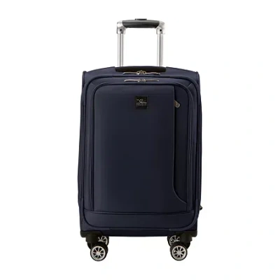 Skyway Chesapeake 4.0 Softside 20" Lightweight Luggage In Blue