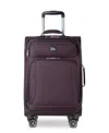 Skyway Epic 20" Carry-on Spinner Suitcase In Plum