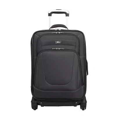 Skyway Epic 20 Inch Softside Carry-on Spinner Luggage In Black