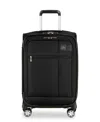 Skyway Sigma 20 Inch 7.0 Soft Side Carry-on Spinner Suitcase In Black