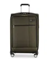 Skyway Sigma 24 Inch 7.0 Soft Side Check-in Spinner Suitcase In Pine Green