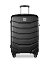 Skyway Silverton 26" Medium Check-in Spinner Suitcase In Black