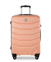 Skyway Silverton 26" Medium Check-in Spinner Suitcase In Orange