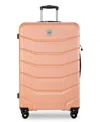 Skyway Silverton 30" Large Check-in Spinner Suitcase In Orange