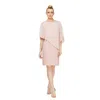 Sl Fashions 9170368 Short Mother Of The Bride Dress In Pink