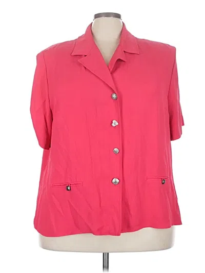 Pre-owned Sl Fashions Blazer Jacket In Pink