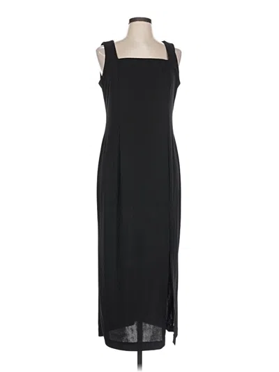 Pre-owned Sl Fashions Casual Dress In Black