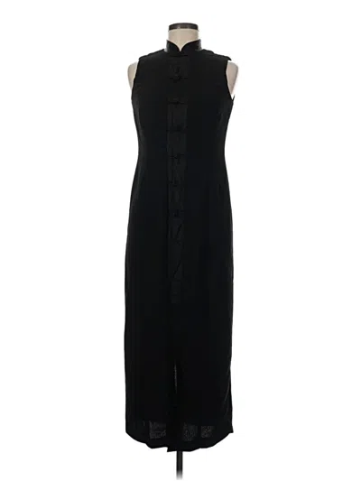 Pre-owned Sl Fashions Casual Dress In Black
