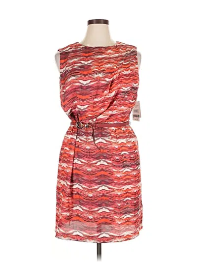 Pre-owned Sl Fashions Casual Dress In Orange
