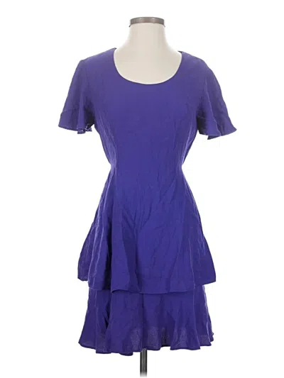Pre-owned Sl Fashions Casual Dress In Purple