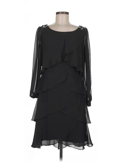 Pre-owned Sl Fashions Cocktail Dress In Black