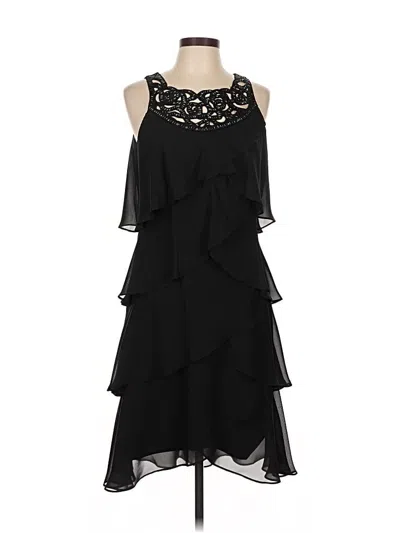 Pre-owned Sl Fashions Cocktail Dress In Black