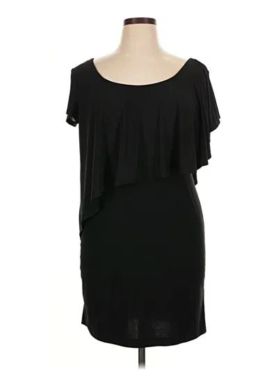 Pre-owned Sl Fashions Cocktail Dress In Black