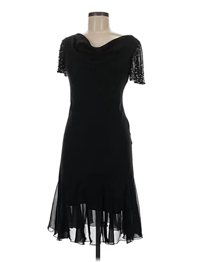 Pre-owned Sl Fashions Cocktail Dress In Black
