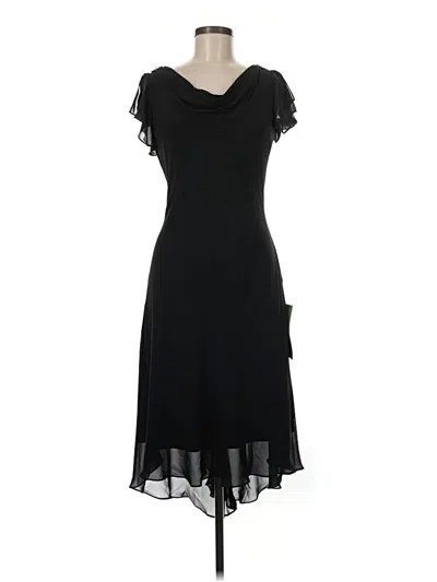 Pre-owned Sl Fashions Cocktail Dress In Black