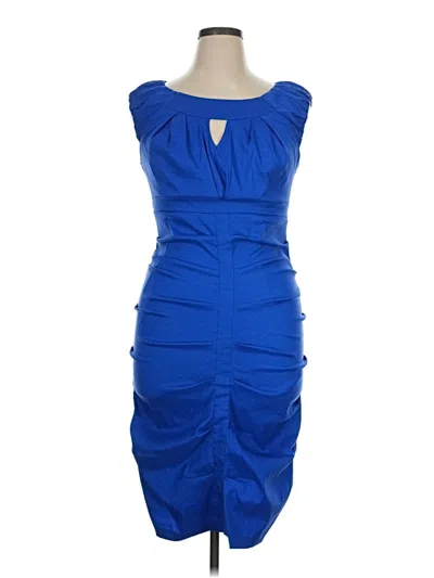 Pre-owned Sl Fashions Cocktail Dress In Blue