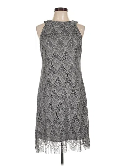 Pre-owned Sl Fashions Cocktail Dress In Gray
