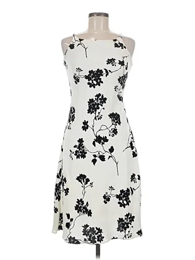 Pre-owned Sl Fashions Cocktail Dress In Ivory