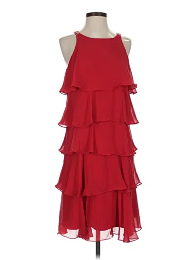 Pre-owned Sl Fashions Cocktail Dress In Red