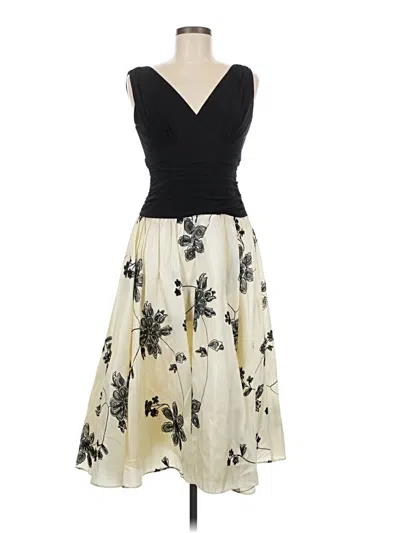 Pre-owned Sl Fashions Cocktail Dress In White