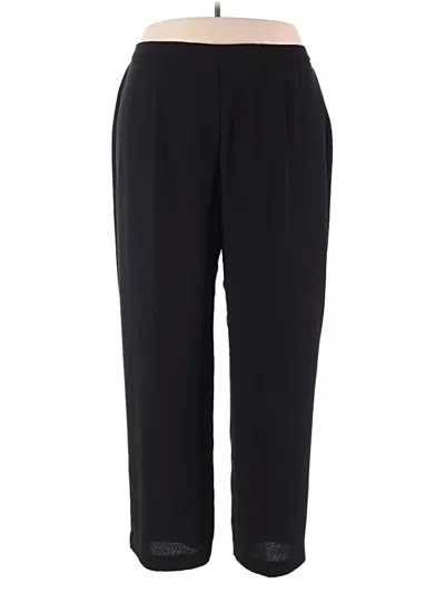 Pre-owned Sl Fashions Dress Pants In Black