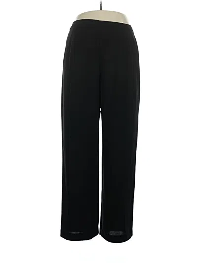 Pre-owned Sl Fashions Dress Pants In Black