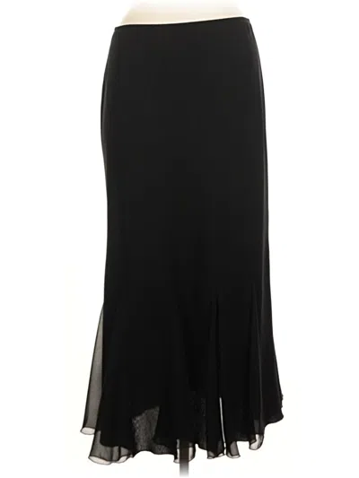 Pre-owned Sl Fashions Formal Skirt In Black