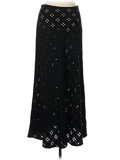 Pre-owned Sl Fashions Formal Skirt In Black