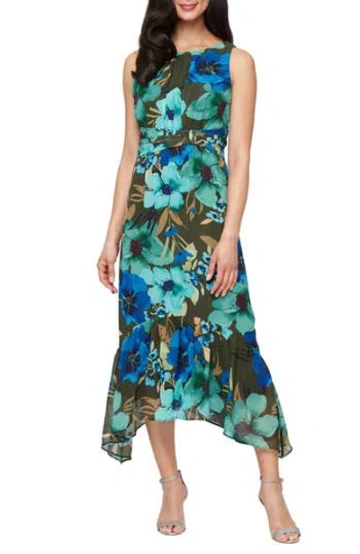 Sl Fashions Sleeveless Midi Dress