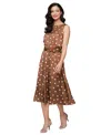 Sl Fashions Belted A-line Dress