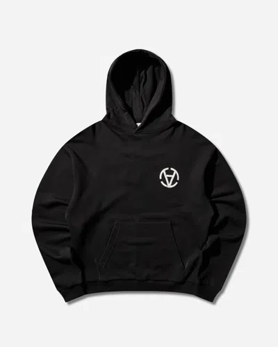 Slam Jam Basics Graphic Hoodie In Black