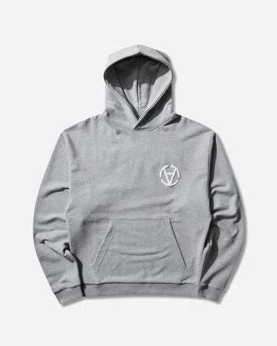 Slam Jam Basics Graphic Hoodie Melange In Gray